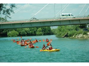 Manavgat Irmağı Kano İle Tanıştı