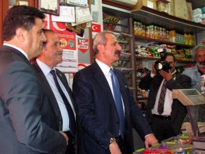 Ekonomi Bakanı Çağlayan’ın Sivas Temasları