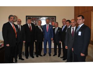 İzmir Ticaret Odası Yönetim Kurulunun Ankara Temasları