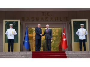Ab Konseyi Başkanı Herman Van Rompuy Türkiyede