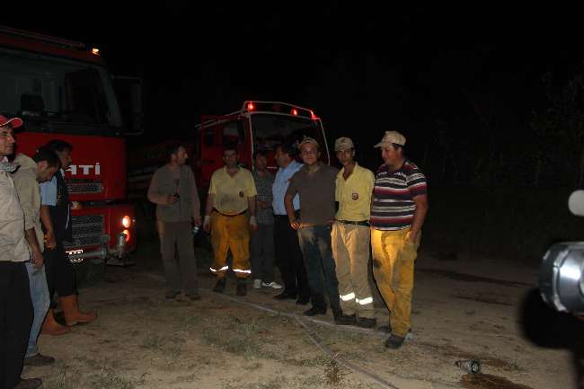 Orman yangını kontrol altına alındı