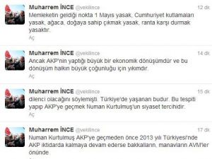 İnce, Ak Partiye Kurtulmuşun Sözleri İle Yüklendi