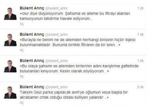 Arınç: Oğlumun Ortak Olduğu İddiası Külliyen Yalan