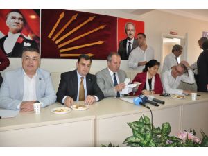 Chp Grup Başkanvekili İnce Kırklarelide