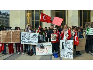 Fransa’daki Türklerden Gezi Parkı Eylemine Destek