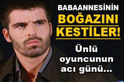 Babaannesinin boğazını kestiler 