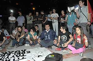 Taksim Eylemine Kahramanmaraş’tan Destek  