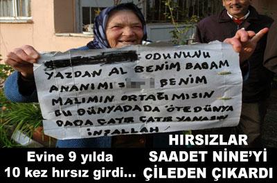 Saadet Nineden ilginç tepki! 