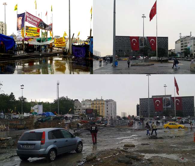 Taksim’in iki yüzü