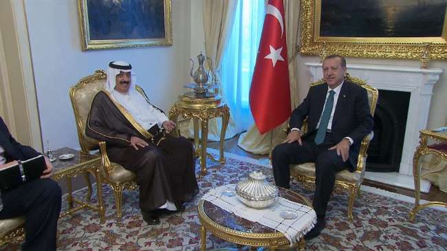 Erdoğan, Suudi Bakanı Kabul Etti