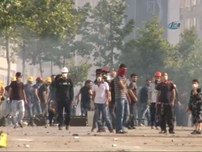 Harbiye’de polis müdahalesi