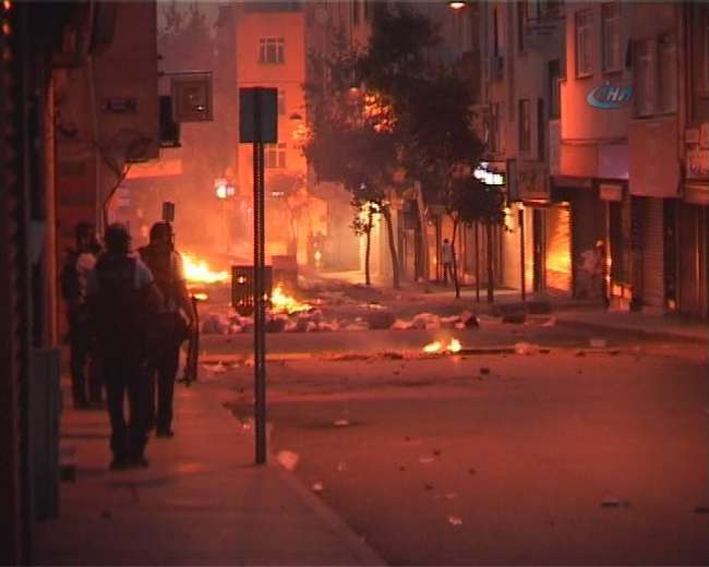 Okmeydanı’nı Savaş Alanına Çevirdiler