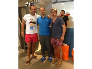 Fenerbahçeli Futbolcular Fethiyede Tatil Yapıyor