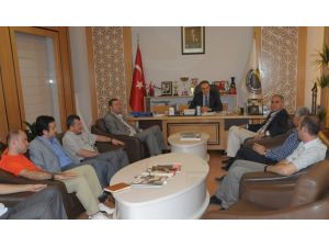 Voleybol Federasyonu Başkan Vekilinden Aktaş’a Ziyaret
