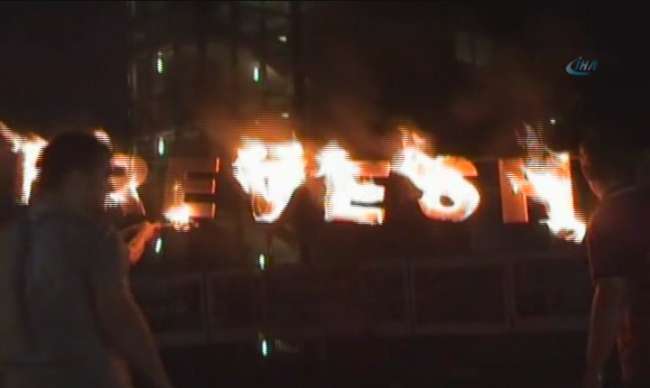 Kosova’da Ateşli Eylem