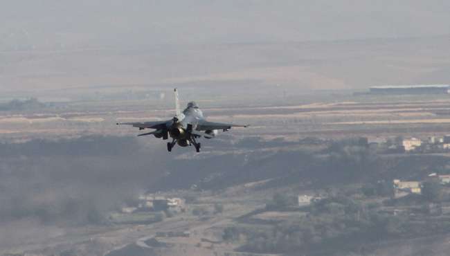F-16’lar Keşif Yaptı
