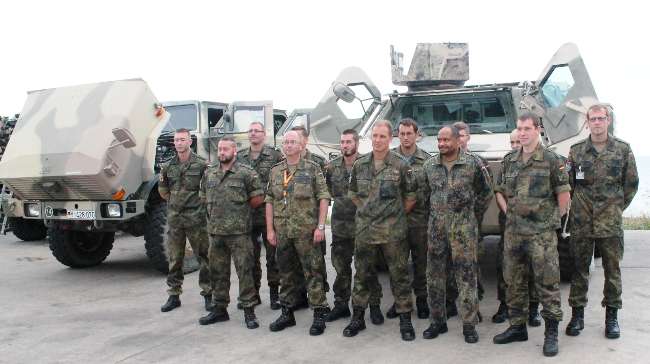 İşte Alman Askerlerin Lojistik Aktarma Noktası