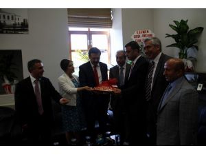 Bakan Eker Ve Hisarcıklıoğlu’ndan Dtso’ya Ziyaret