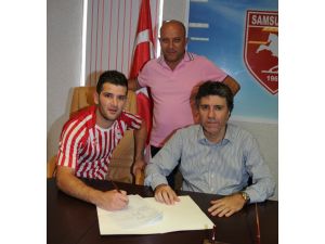 Samsunsporda İlk İmza Cemilden