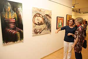 Sanko’da 33 Ressamın Sergisi Devam Ediyor