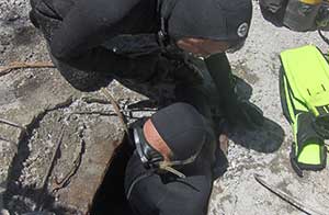 Kuyuya Düşen Çocuğu İtfaiye Dalgıç Ekibi Çıkardı