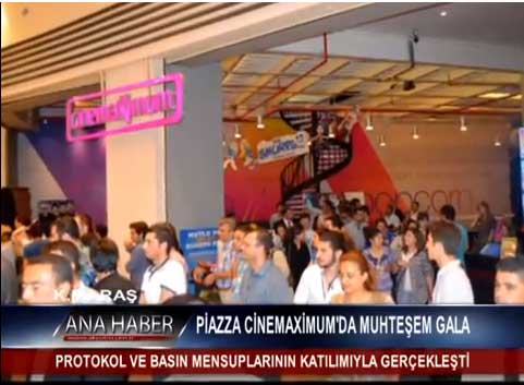 Piazza Cinemaximumda Muhteşem Gala