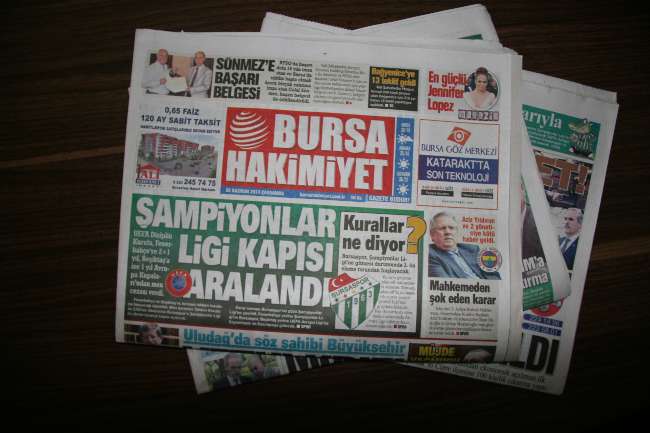 Bursa’da Şampiyonlar Ligi Coşkusu