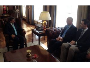 Bakan Davutoğlu, Bm Kimyasal Silah Veri Toplama Misyonu Başkanı Cellstrom İle Görüştü