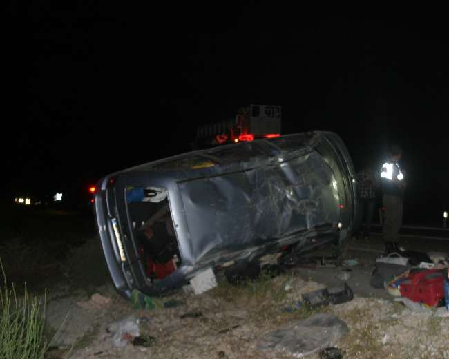 Gurbetçi Aile Kaza Yaptı: 2 Ölü, 3 Yaralı