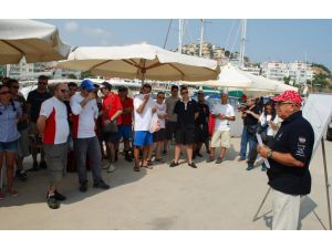 Yelkenliler Mudanya’da Süzüldü