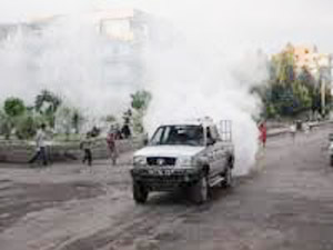 Türkoğlunda Sivrisinek Mücadelesi