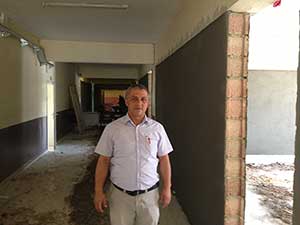 Elbistan İHLde Derslikler Onarılıyor