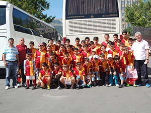 Galatasaray Futbol Okulu Milli Takim Maçina Gitti