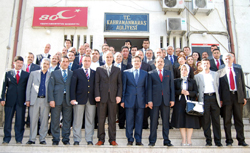 BAŞKAN POYRAZ MAZBATASINI ALDI