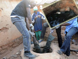 Kuyulardan 150 ceset çıkarıldı