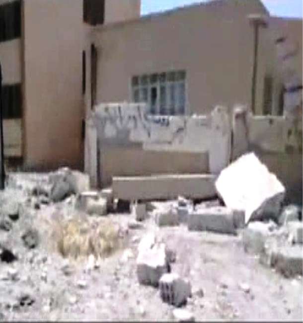 Esad’ın Saldırı Sonrası Kamerada