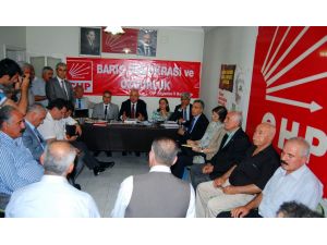 Chp, Güneydoğu’nun Nabzını Tutuyor