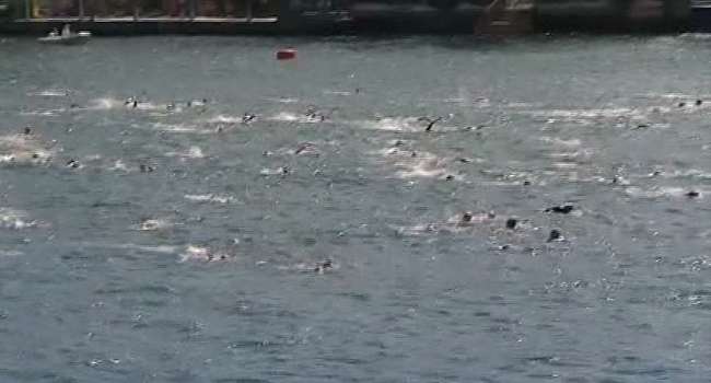 Boğaz’da yüzme heyecanı