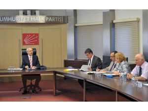 Dda Yöneticileri, Chp Genel Başkan Kemal Kılıçdaroğlu’nu Ziyaret Etti