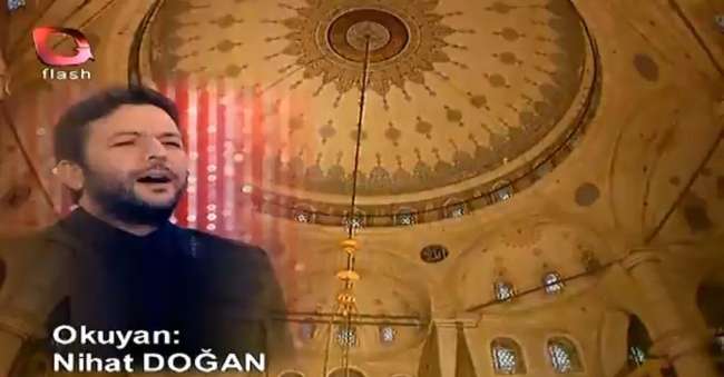 Nihat Doğan Ezan Okudu
