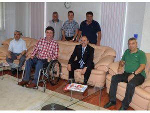 Defterdardan Samsunspor’a Ziyaret