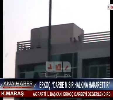 Erkoç; Darbe Mısır Halkına Hakarettir