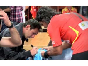 Ortega, Messi’den İmza İsteyince