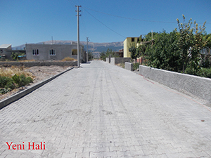 Erkenez Mahallesine Yol Parkesi 