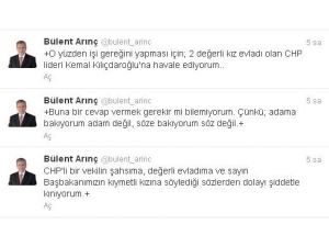 Başbakan Yardımcısı Arınçtan Chpli Yıldıray Sapana Tepki