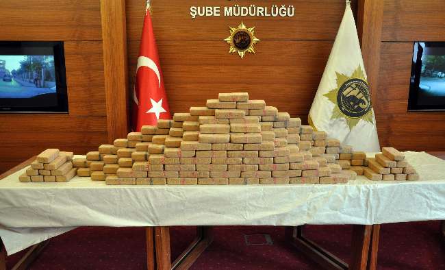 Eroin Operasyonu Kamerada