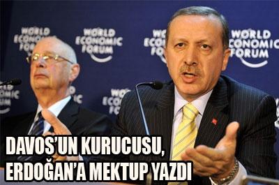 Davosun kurucusu Erdoğana mektup yazdı 