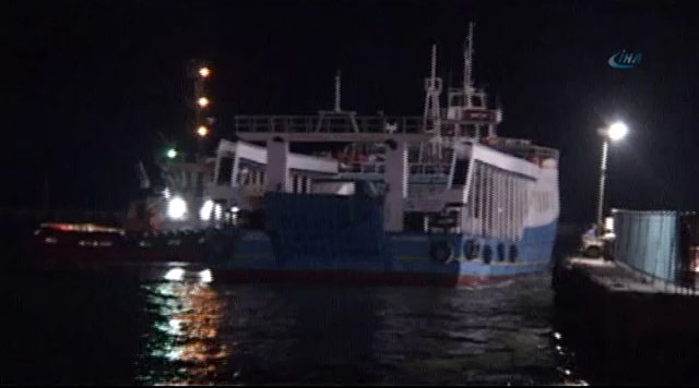 Feribotta Yangın Paniği