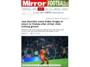 Drogba İngiliz Basınında