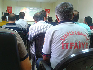 İtfaiyecilere Doğalgaz  Semineri Verildi